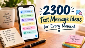 2300 text message ideas for every occasion