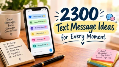 2300 text message ideas for every occasion