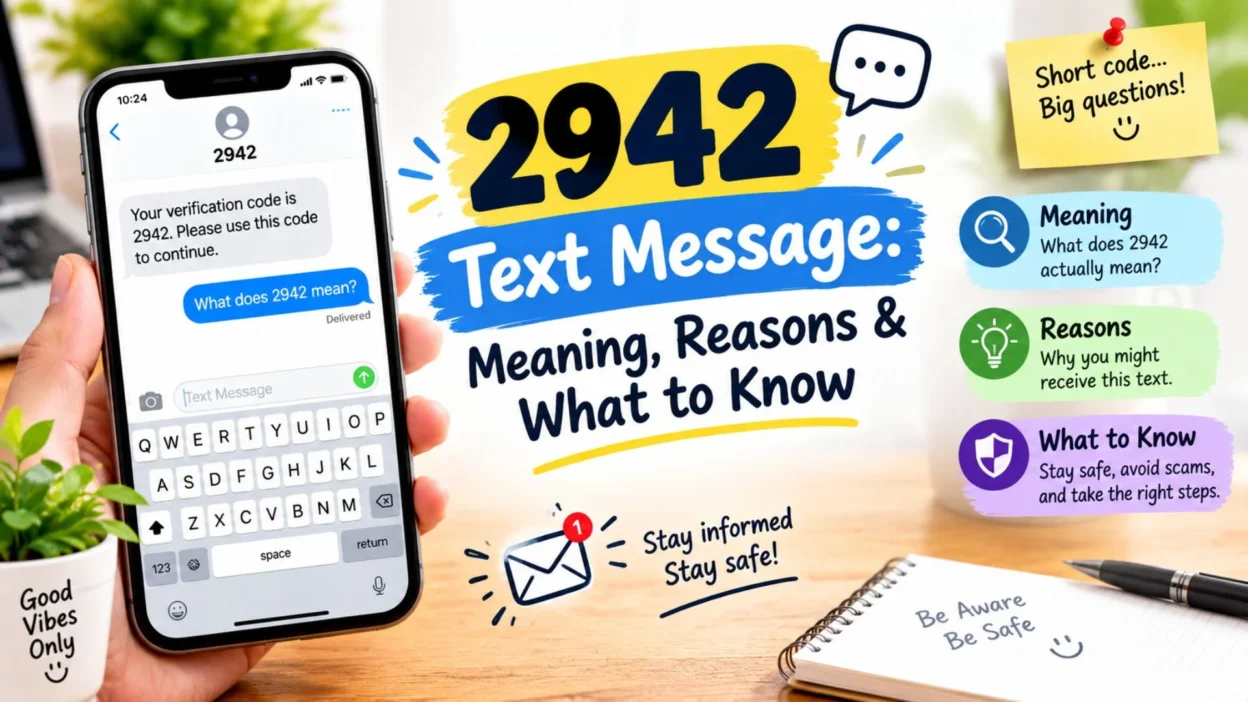 2942 text message meaning, reasons, and what to know