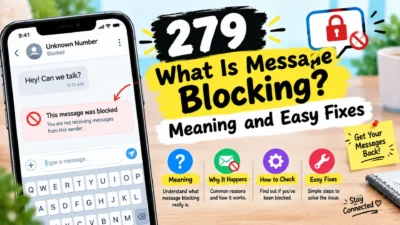 279 what is message blocking meaning and easy fixes illustrated with a smartphone blocked message alert