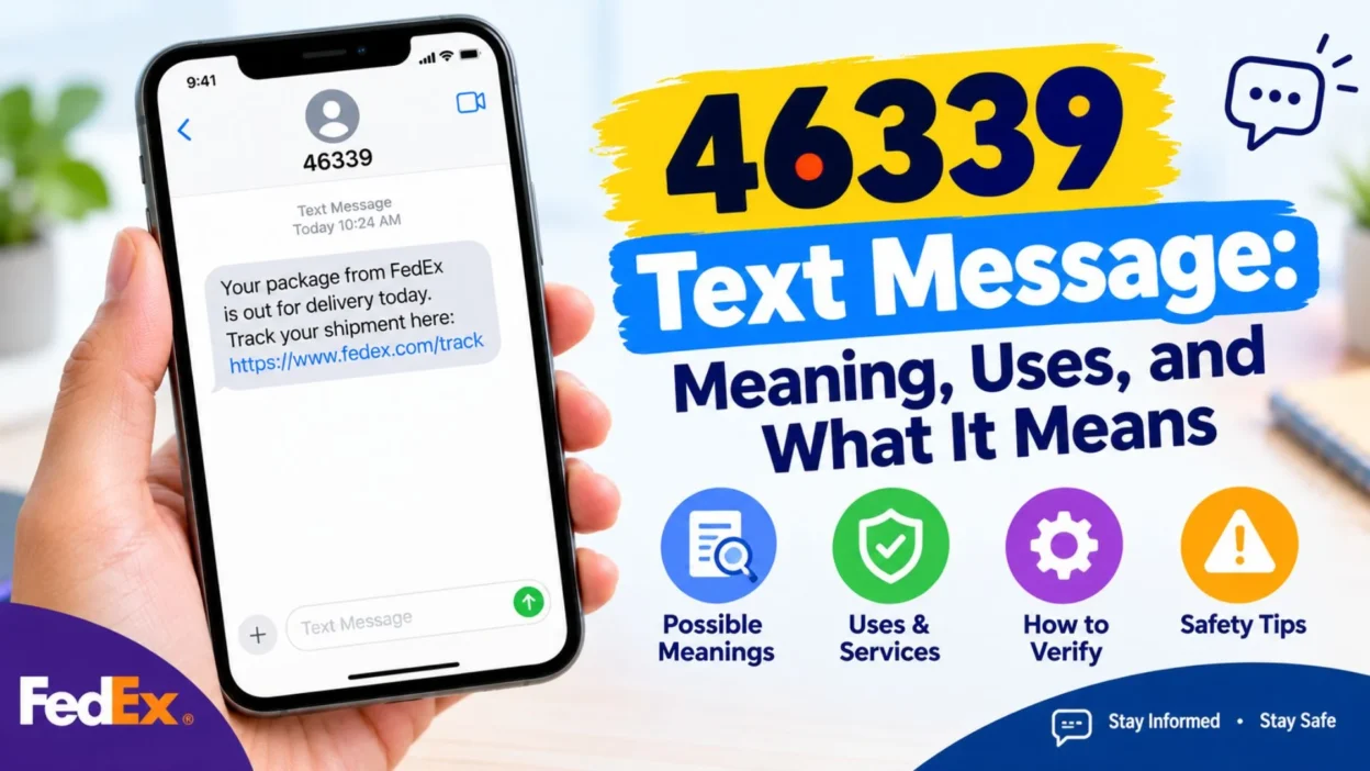 46339 Text Message: Meaning, Uses, and What It Means