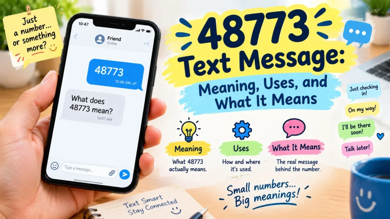 48773 text message meaning, uses, and what it means